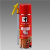 DEN BRAVEN Montážní pěna trubičková 500ml zelená DEN BRAVEN Montážní pěna trubičková 500ml zelená